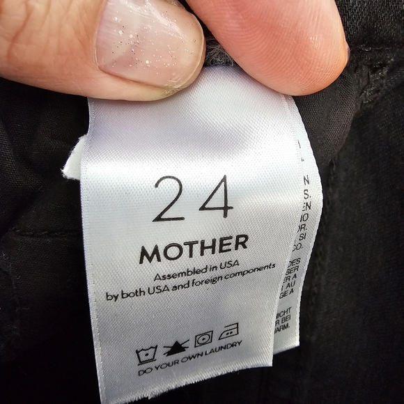 Mother The Rambler cargo ankle jeans size 24 - Picture 16 of 16